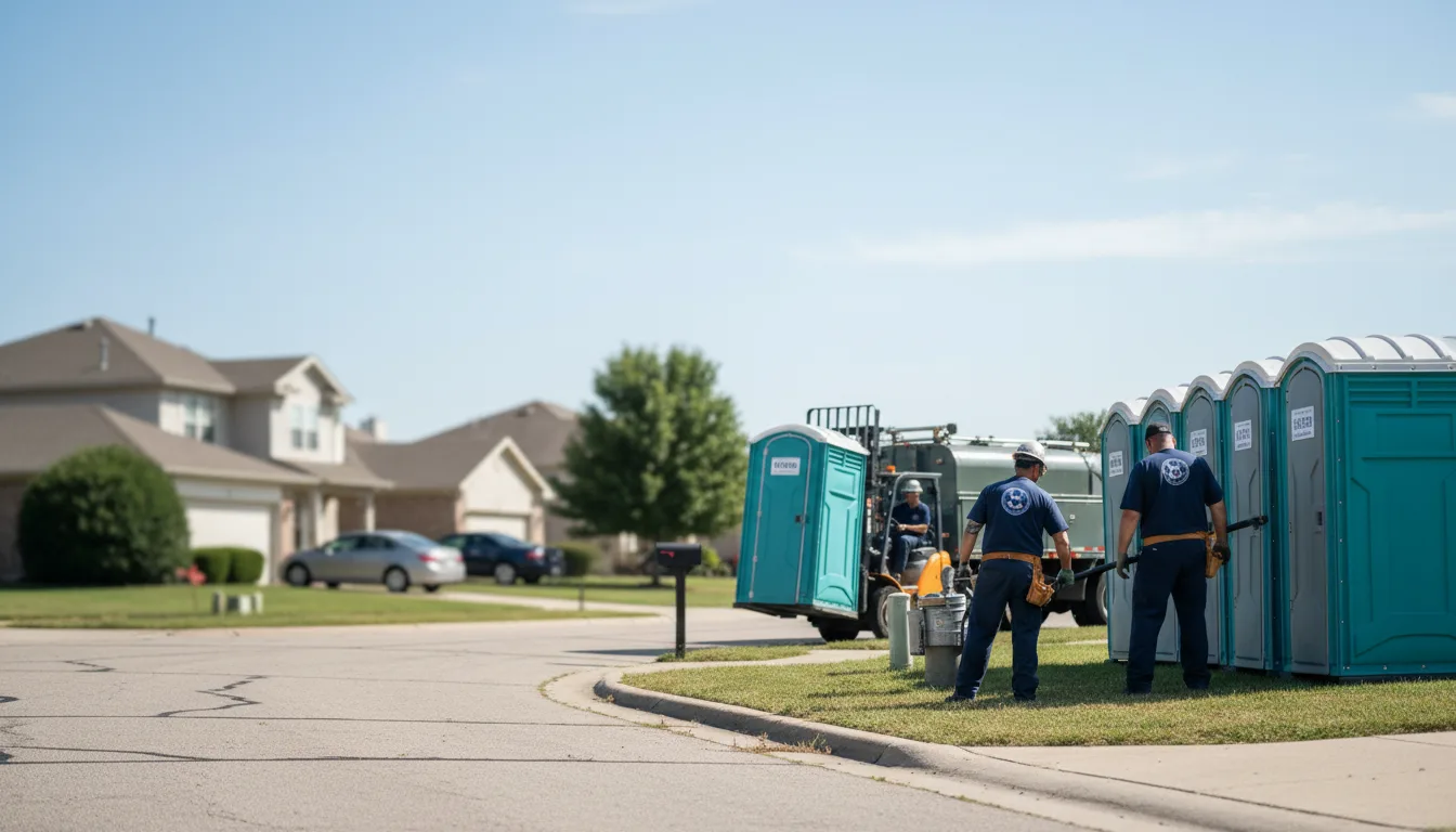 Porta Potty Rental in Denville, NJ near me